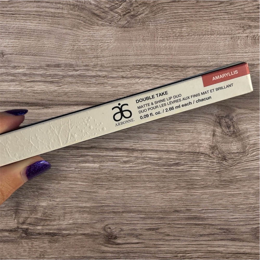 Arbonne Double Take Lip Duo - Amaryllis Red